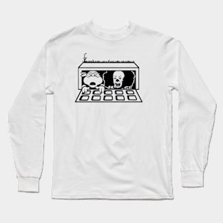 who's hide Long Sleeve T-Shirt